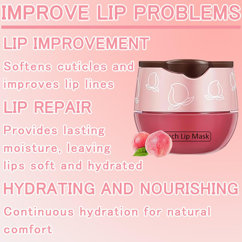 FNOLECY Bee Lip Balm Honey Pot mint cooling hydration for lips