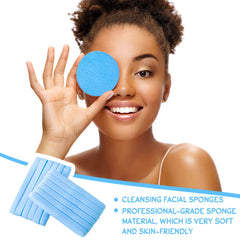 Foaincore disposable facial sponges suitable for spa setups.