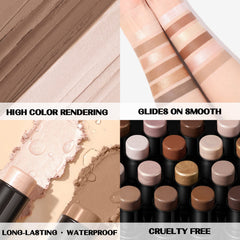 FOCALLURE waterproof-contour delivers long-lasting wear without caking or creasing