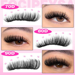 300-cluster pack with bond and seal supports DIY lash styling by Focipeysa.