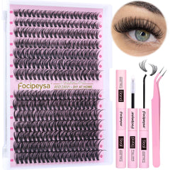 Focipeysa beginner friendly DIY lash kit for easy at home use