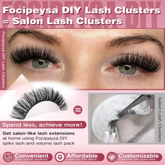 Focipeysa lash bond and seal bottle for durable wear