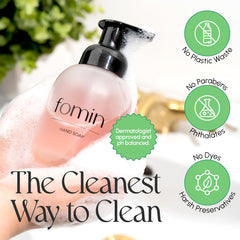 FOMIN Basil Mandarin reusable dispenser refill enables simple at-home refills.