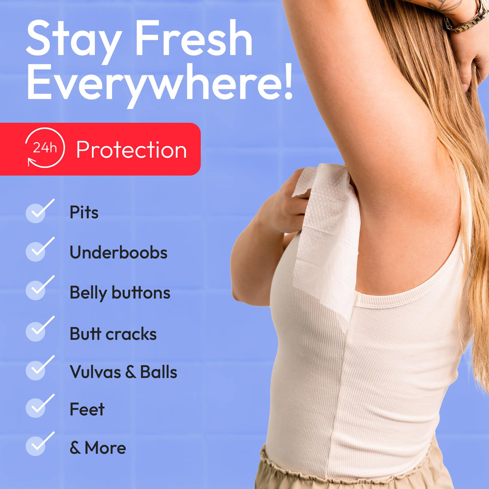FOMIN biodegradable wipes with individual sachets for eco-friendly daily use.