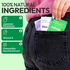 FOMIN Travel Deodorant Wipes Plastic Bank partnership helps reduce ocean plastic.