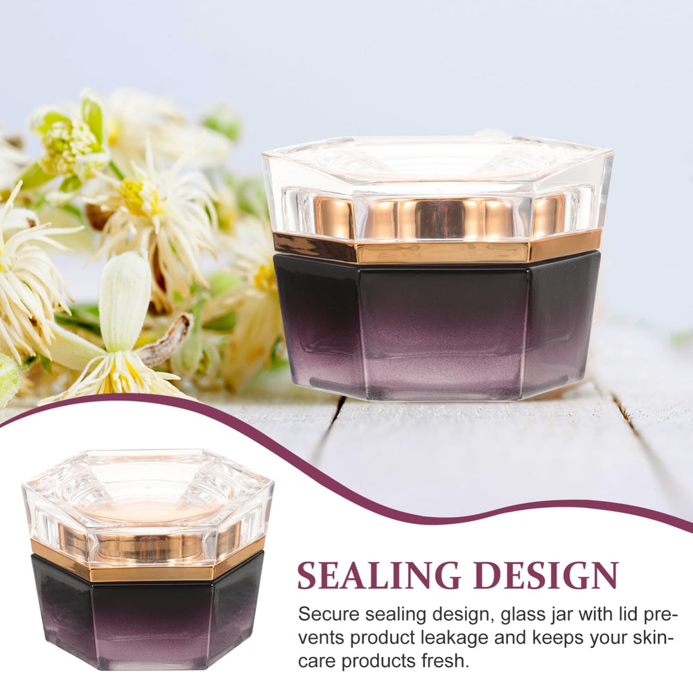 FOMIYES durable glass skincare container withstands daily use during trips