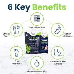 Foot Cure Cracked Heels Treatment hydrates and softens dry skin.