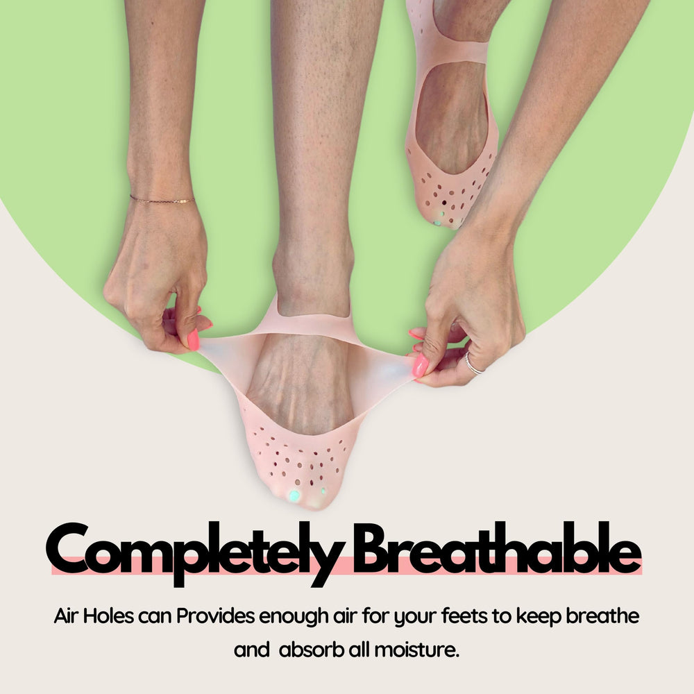 Footinssole spa at home experience conveys a relaxing self-care routine.