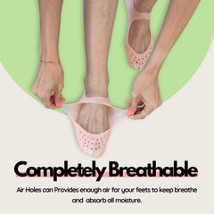 Footinssole spa at home experience conveys a relaxing self-care routine.