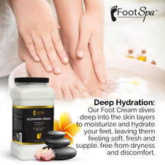 FootSpa 128oz large bottle for long-term foot care at home