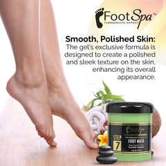 FootSpa Cream Mask pump applicator for easy at-home pampering