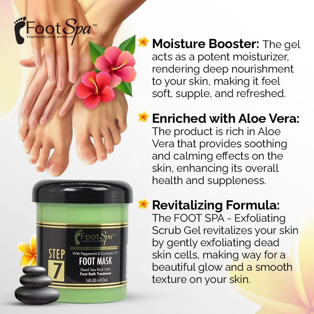 USA-made FootSpa mask designed for safe family care