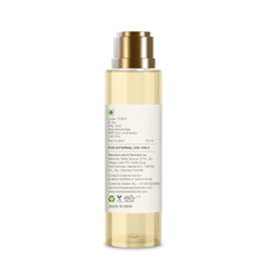Forest Essentials Nargis after bath oil in a bathroom setup for post-shower routine.