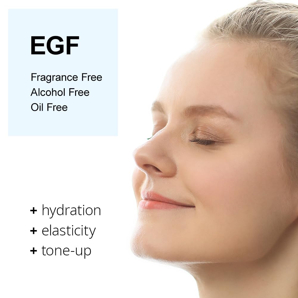 FOREST OF THE BORGES'S EGF serum dropper close-up demonstrates precise dosing for gentle use.