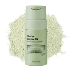 FORETDERM Matcha Enzyme FX bottle, ideal for a gentle daily cleanse