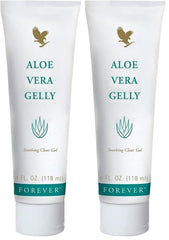 Forever Living Aloe Vera Gelly pack of 2 bottles for gentle skin hydration