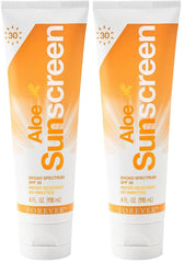 Forever Living Aloe Sunscreen SPF 30 bottle provides broad spectrum protection for sunny outdoor days