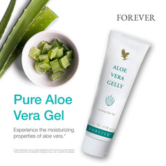 Forever Living Aloe Vera Gelly deeply hydrates the skin, leaving it soft.