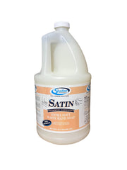FORLUCIX almond hand soap bottle showcases satin skyline scent for gentle cleansing and skin softness.