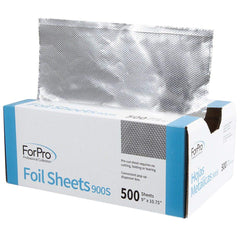 ForPro embossed foil sheets ideal for hair color application with secure grip.