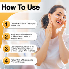 Foundation Skincare azelaic acid 14 percent precise-application demonstrates gentle daily use