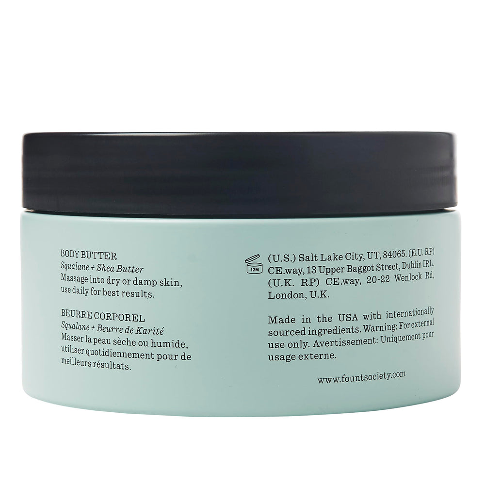 Fount Society Body Butter elbows and knees focus with smoothing nourishment