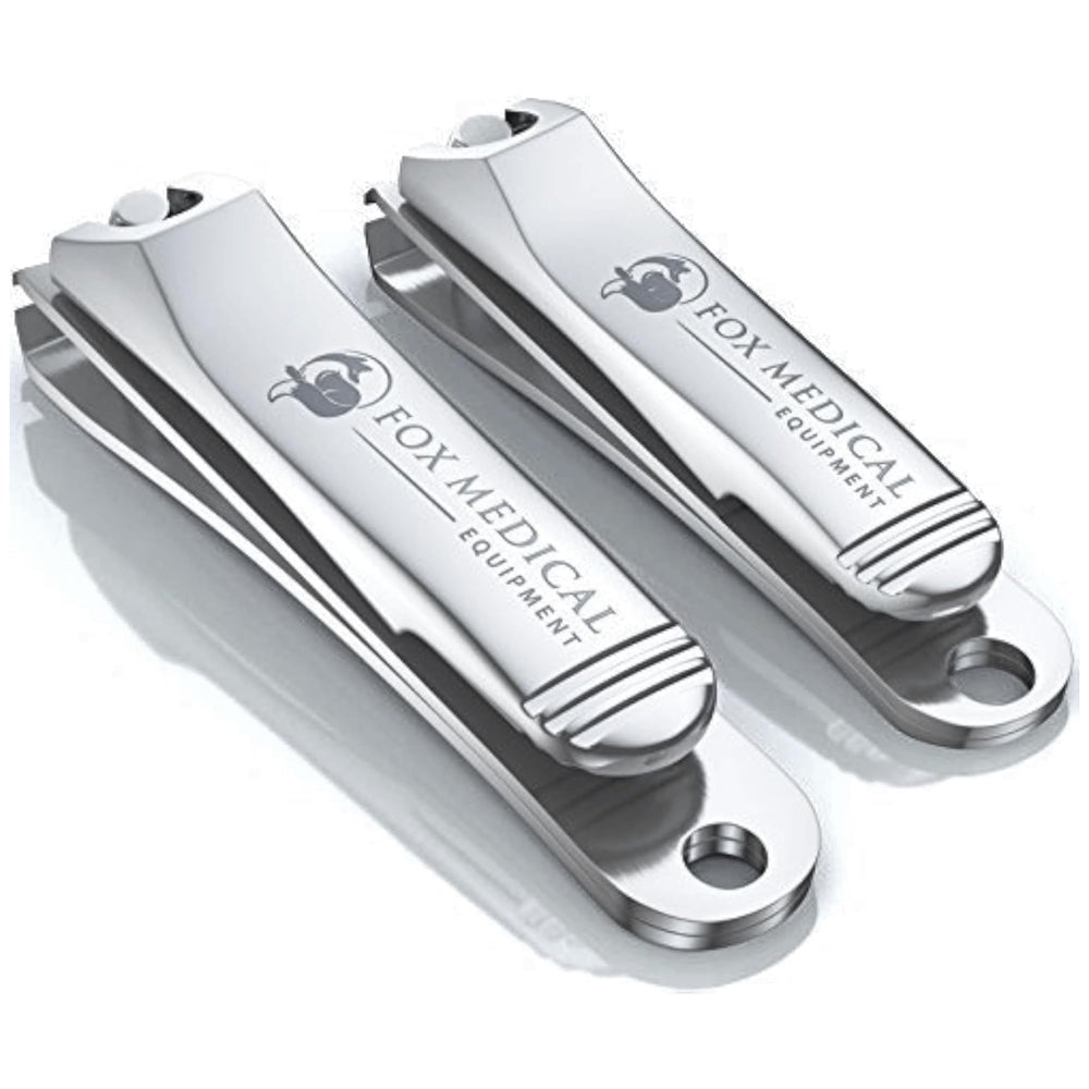 Fox Medical Equipment heavy-duty nail clippers with ultra-sharp blades for thick nails.
