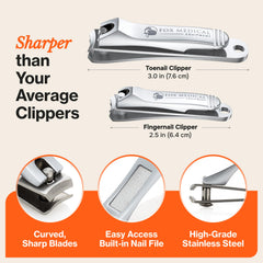 Fox Medical Equipment nail clippers built to last with medical-grade steel.