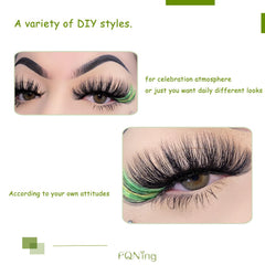 FQNing glitter lashes ideal for parties or weddings to elevate festive looks