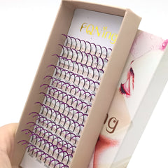 FQNing glitter lashes enhance stage lighting with radiant sparkle