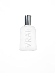 Fragonard VRAI packaging view emphasizes pure, minimal white design for everyday elegance.