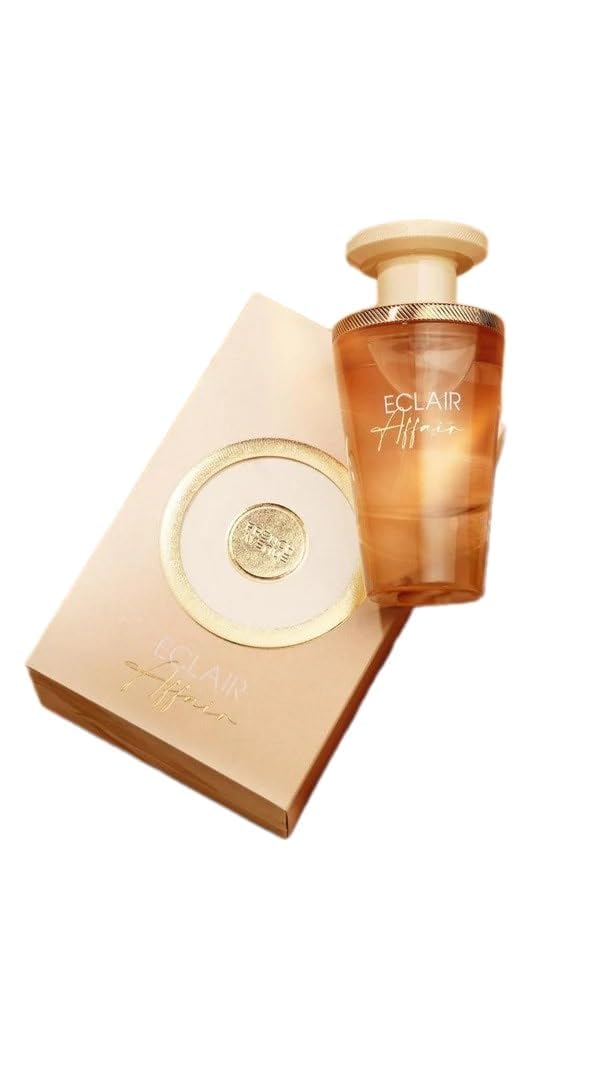 Fragrance World Eclair Affair cap-closeup highlights premium packaging for gifting.