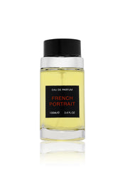 Fragrance World French Portrait bottle close-up suggests elegant everyday scent