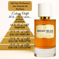 FRAGRANCES BY SASSO La Nuit De Lui cap detail highlights luxury craftsmanship.