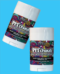 Frankie and Myrrh signature patchouli scent with earthy notes.