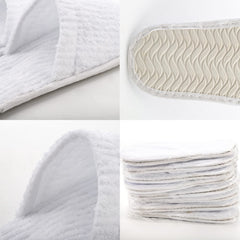 Frcctre individually wrapped disposable slippers for clean use