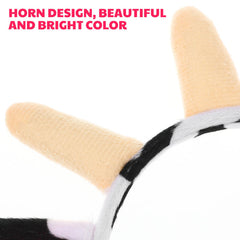 FRCOLOR headband on head demonstrates easy wear and comfort.