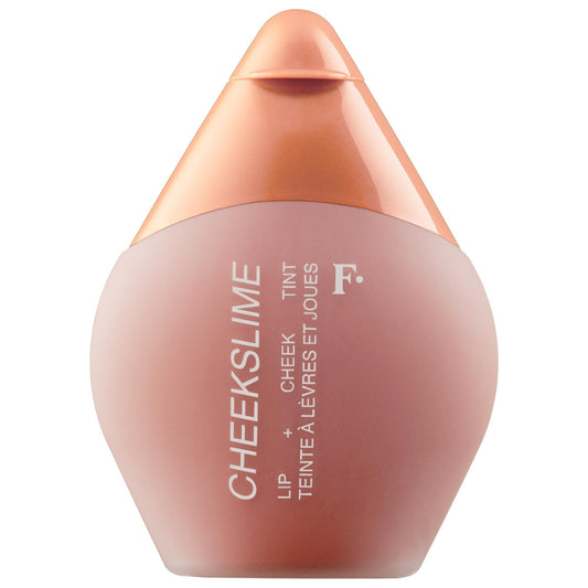 Freck Beauty Cheekslime soft pink bottle showcases easy, blendable lip and cheek color.