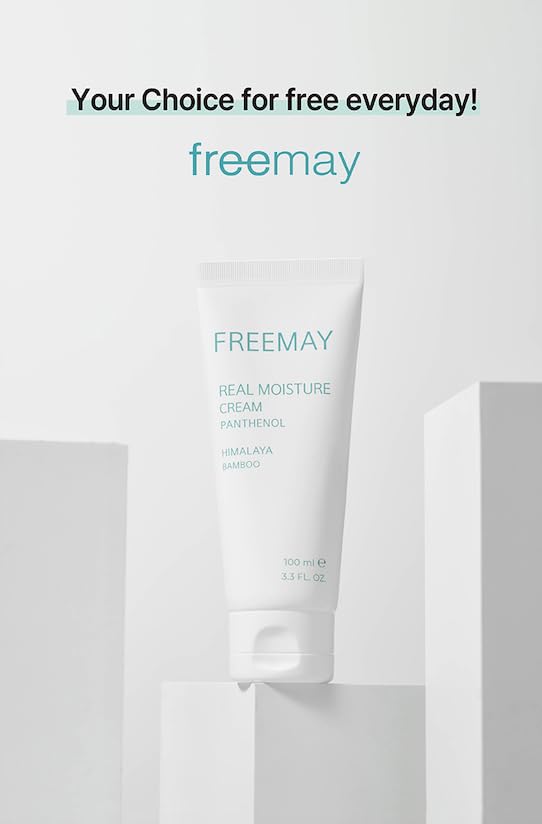 The freemay lightweight-cream image demonstrates quick absorption beneath makeup.