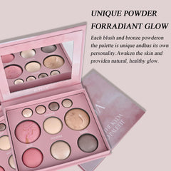 FREEORR baked makeup palette eyeshadow matte for even base