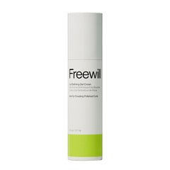Freewill Curl Defining Gel Cream bottle shows invisible hold for defined, frizz-free curls.