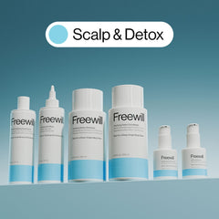 Freewill hair care routine integration promotes balanced scalp health.