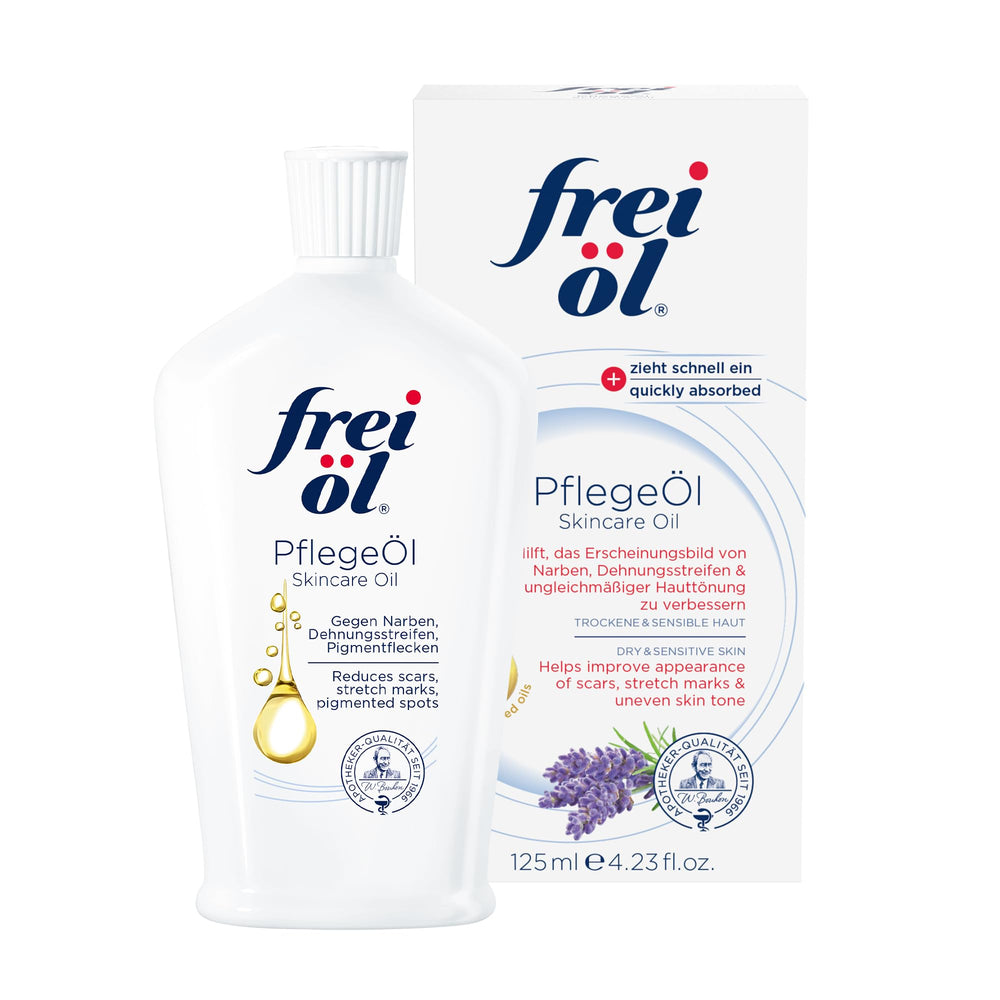 frei öl skincare oil bottle for fast-absorbing nourishment and soft skin