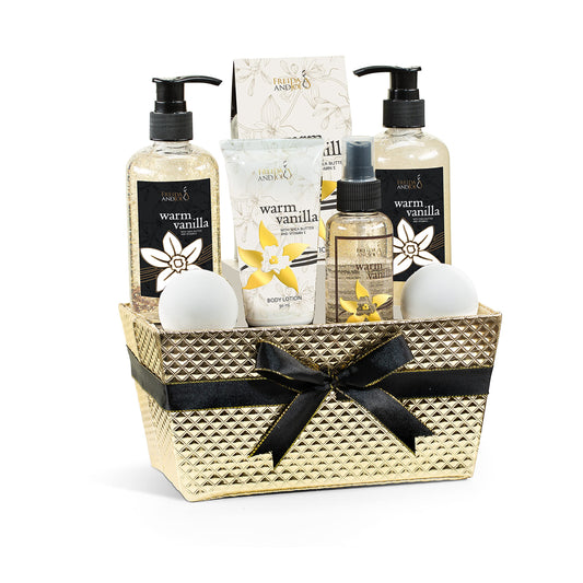 Freida and Joe Warm Vanilla Shower Gel for daily refreshment and pampering.