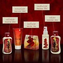 Freida and Joe Bubble Bath in vanilla curio for soothing baths.