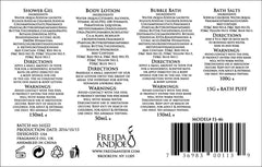 Freida and Joe Oceanside Breeze bath salt for a soothing soak.