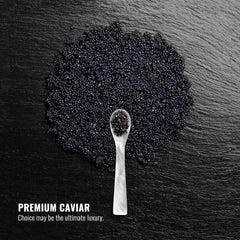 Close-up of the rich formula from FRENCCIGA Caviar Hair Mask for moisture restoration