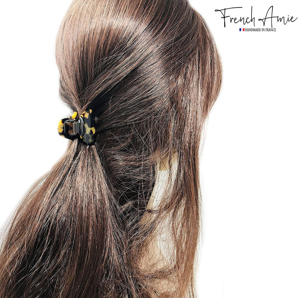 French Amie Belle Yellow Tokyo daylight wear, petite size for delicate styles.