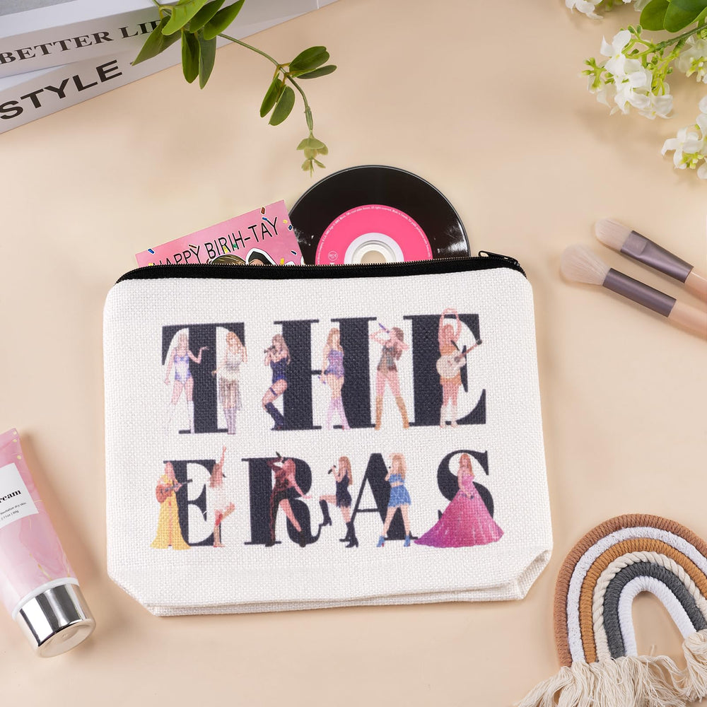 Frerdui Singers Merch makeup bag travel-ready size fits in a backpack