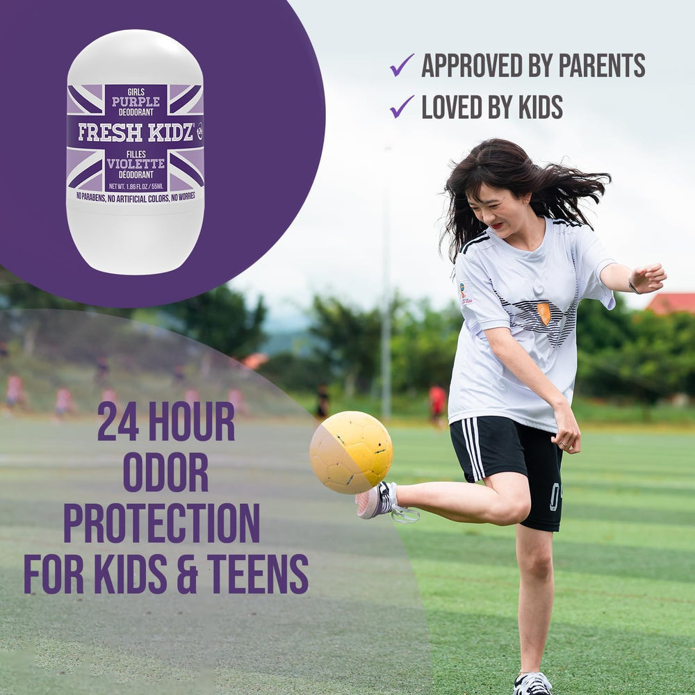 USA-made Fresh Kidz logo on product packaging signaling quality.